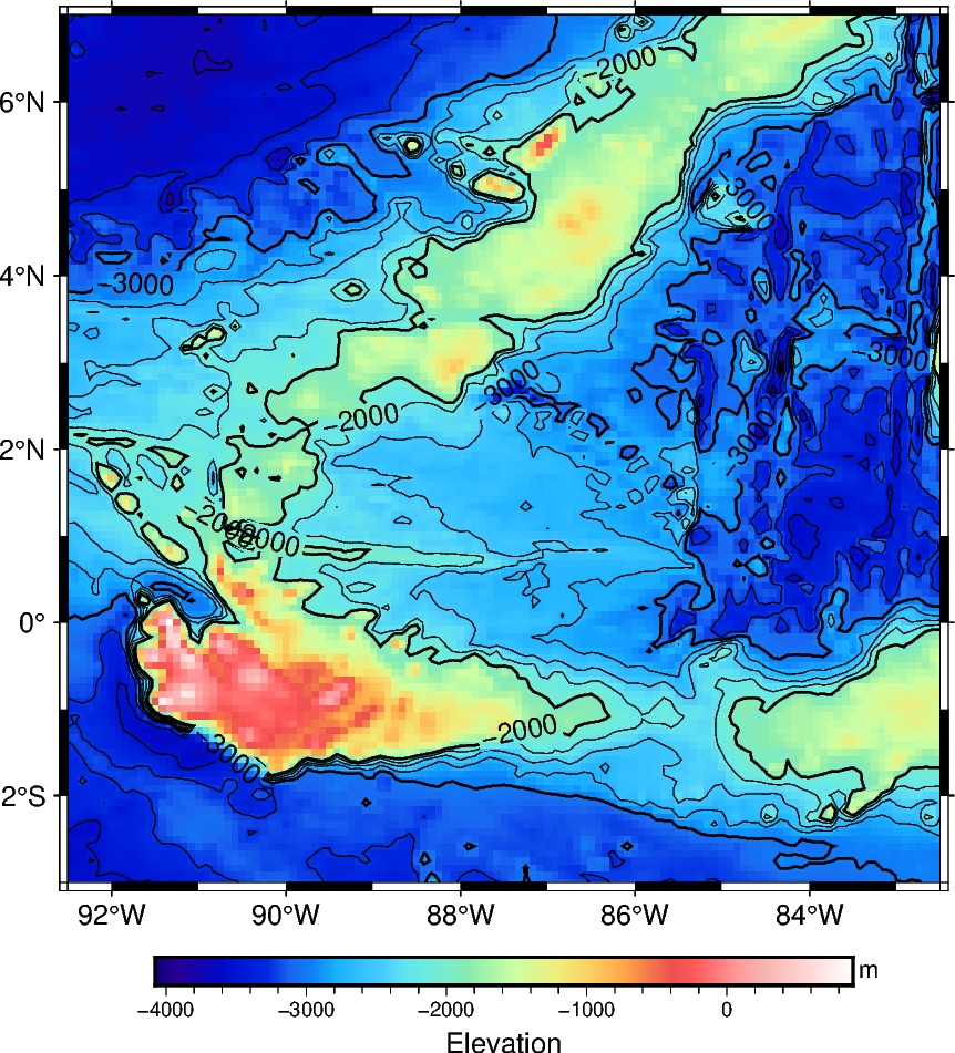 contour map